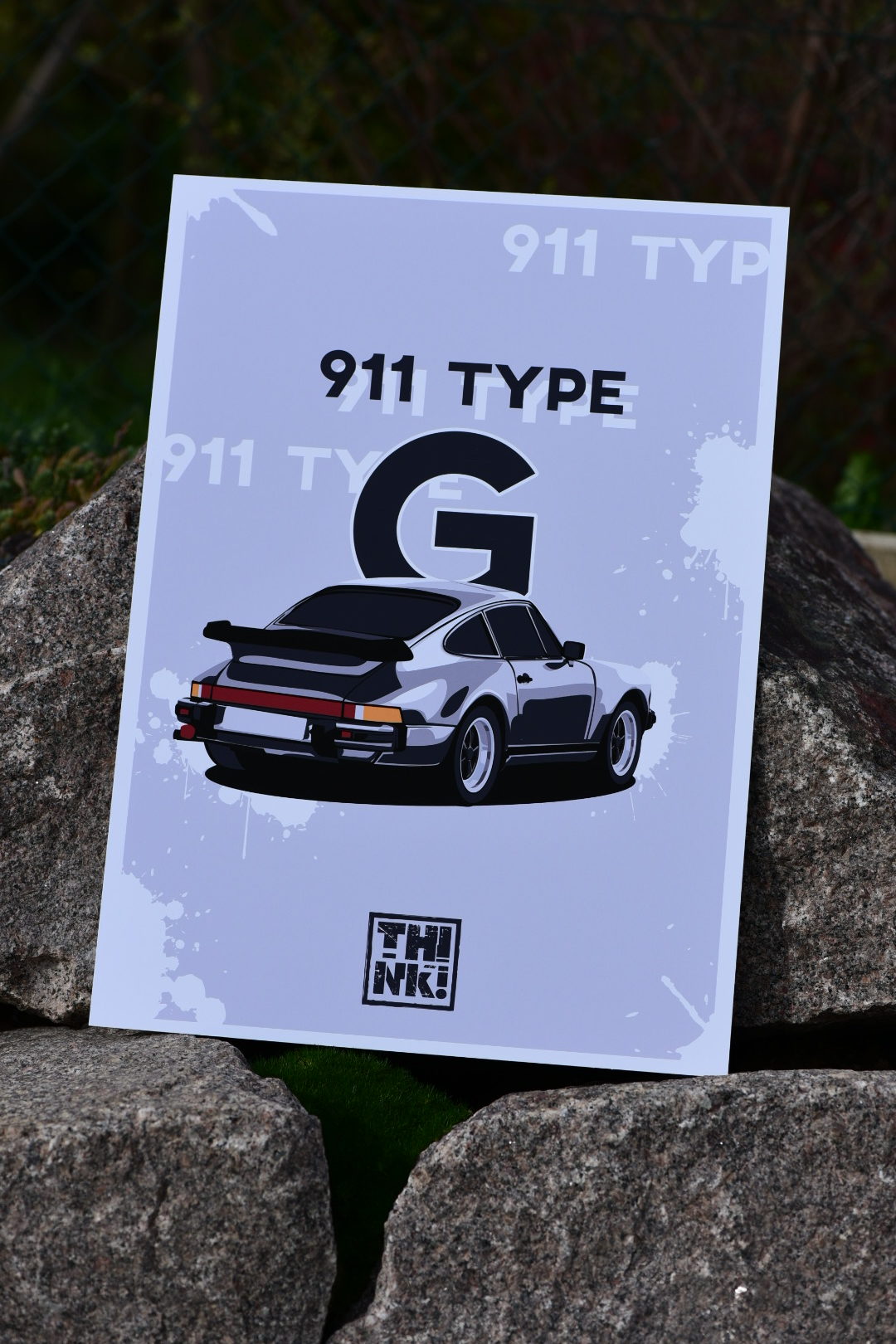 Porsche 911 Type G - Serigraphy - thINK and Flowinistar Porsche 911 Type G - Serigraphy - thINK and Flowinistar
